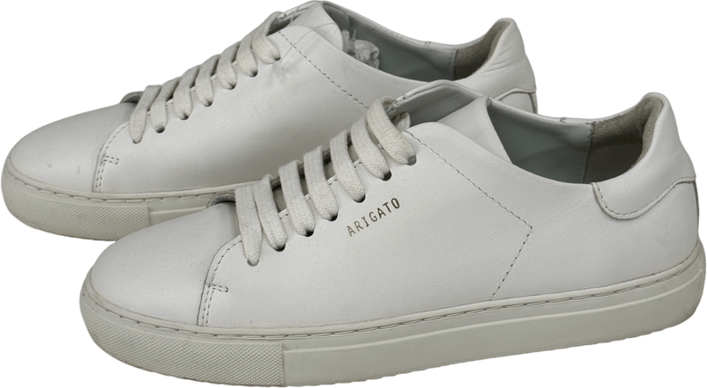 AXEL ARIGATO White Leather Clean 90 Trainers UK 4 EU 37 👠 - Reliked