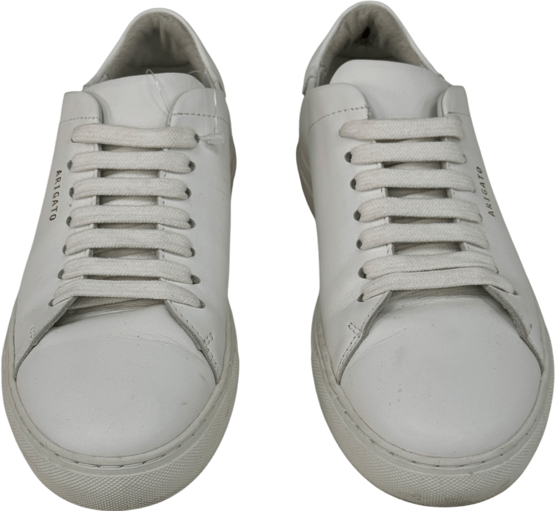 AXEL ARIGATO White Leather Clean 90 Trainers UK 4 EU 37 👠 - Reliked