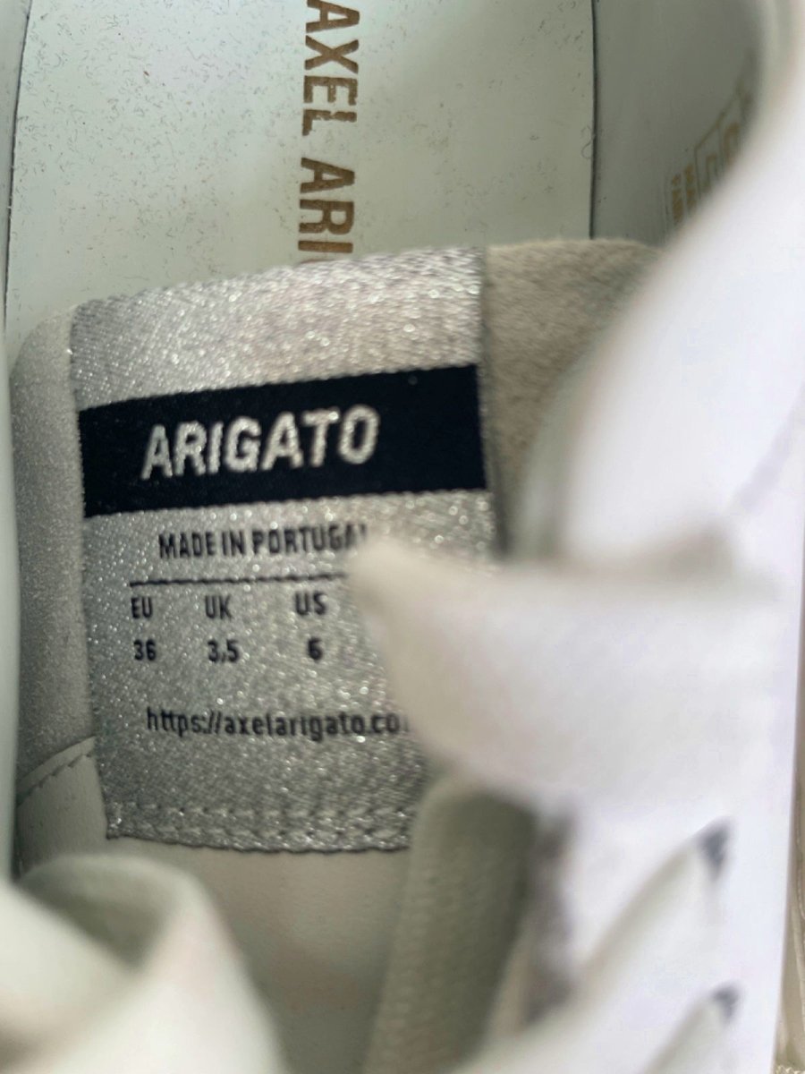 Axel Arigato White / Pink Clean 90 Trainers 1,40MM Size UK 3.5 - Reliked