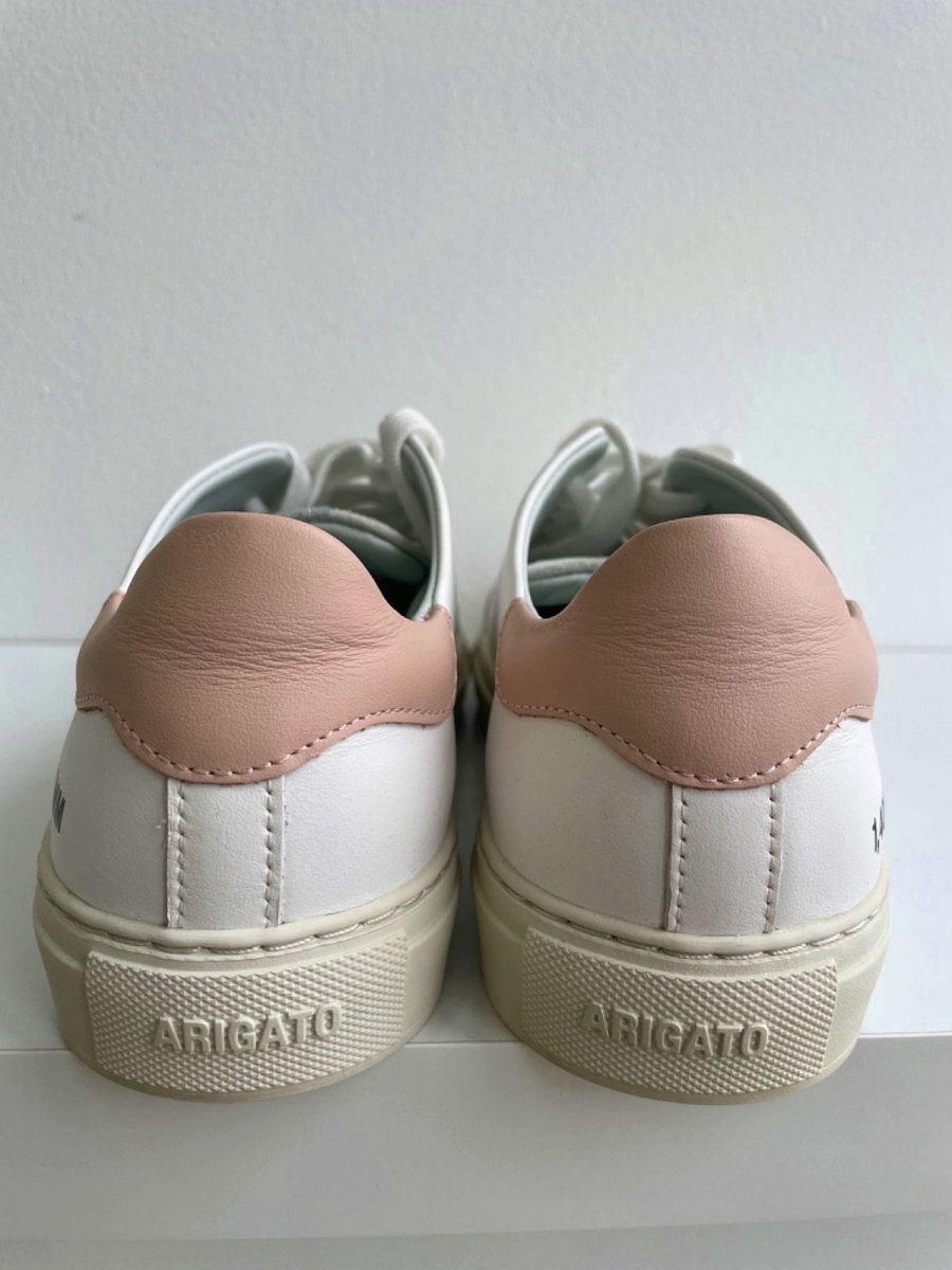 Axel Arigato White / Pink Clean 90 Trainers 1,40MM Size UK 3.5 - Reliked