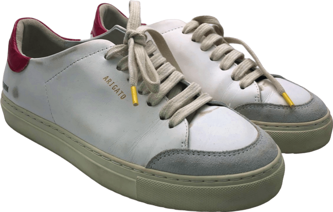 Axel Arigato White/Cream Platform Sneakers UK 5 - Reliked