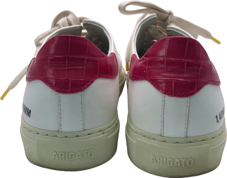 Axel Arigato White/Cream Platform Sneakers UK 5 - Reliked