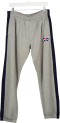 FILA Grey Side Stripe Joggers UK L