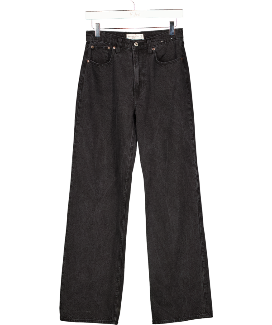 Abercrombie & Fitch Black The Loose High Rise Jeans W25