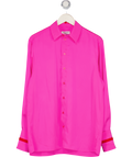 SERENA BUTE Shocking Pink Oversized Shirt UK M