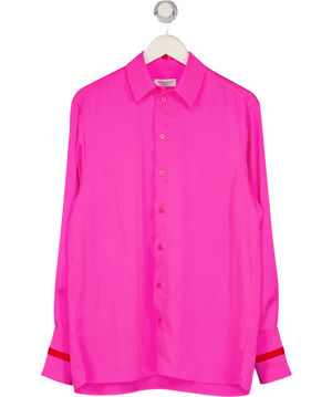 SERENA BUTE Shocking Pink Oversized Shirt UK M