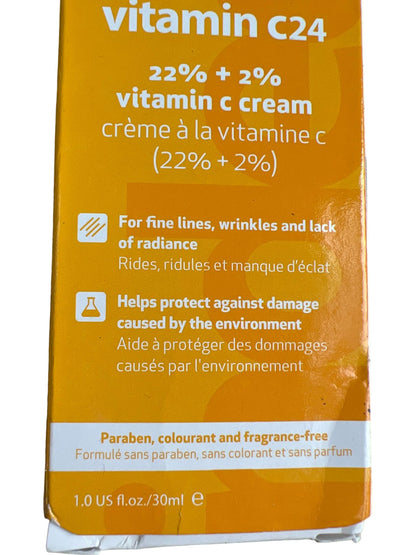 Indeed Laboratories Misc Vitamin C24 Dual-action Cream 30ml for Fine Lines & Radiance