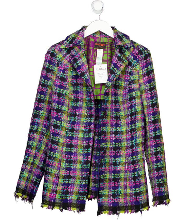 Christian Lacroix Multicoloured Tweed Multi-coloured Jacket UK 12