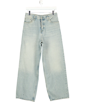 COS Blue Rider Relaxed-fit Straight-leg Jeans UK XS