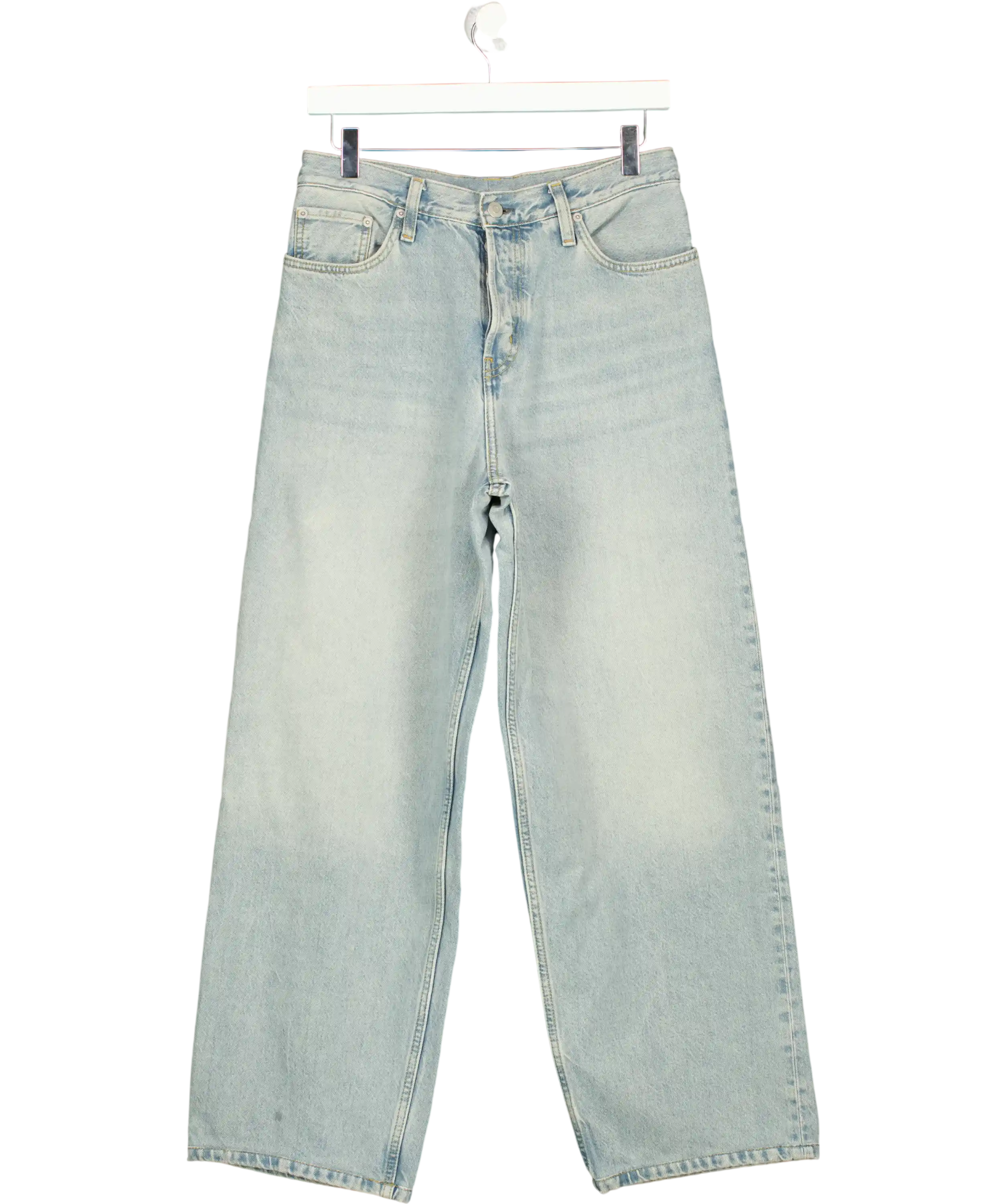 cos Blue Rider Relaxed-fit Straight-leg Jeans UK XS