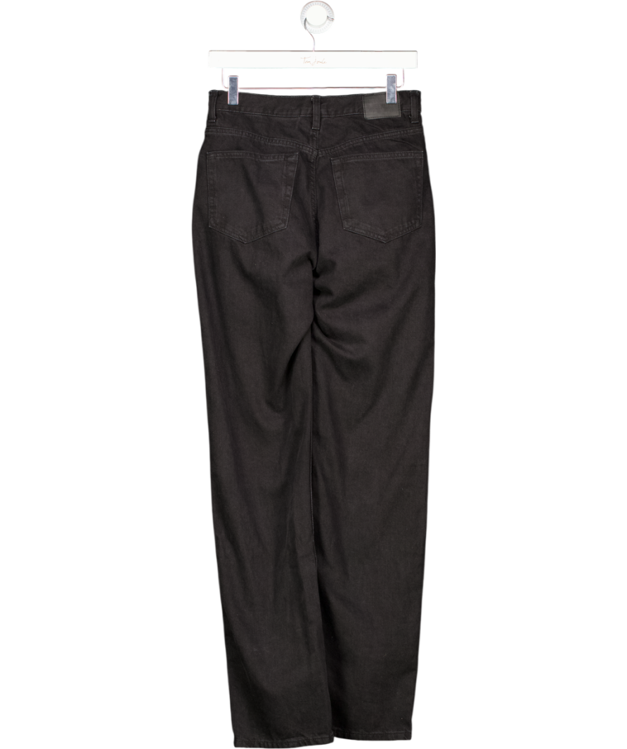 Weekday Black Twin Dipped Waist Jeans W28