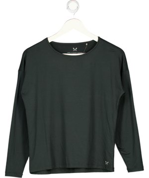 CREW Black Long Sleeve Activewear Top UK XS