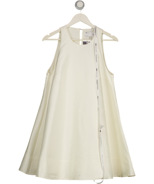 ASOS Structured Mini Shift Wedding Dress In Ivory White UK 14