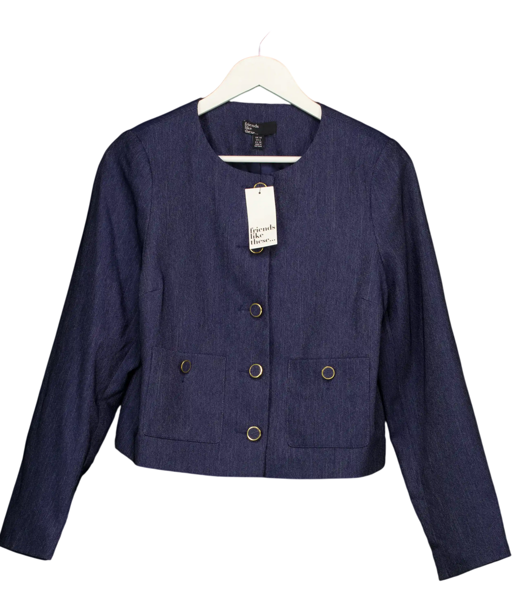 Friends like these Blue Tonic Trophy Tailored Jacket UK 10