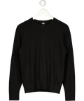 UNIQLO Black 100% Cashmere Crew Neck Jumper UK XS