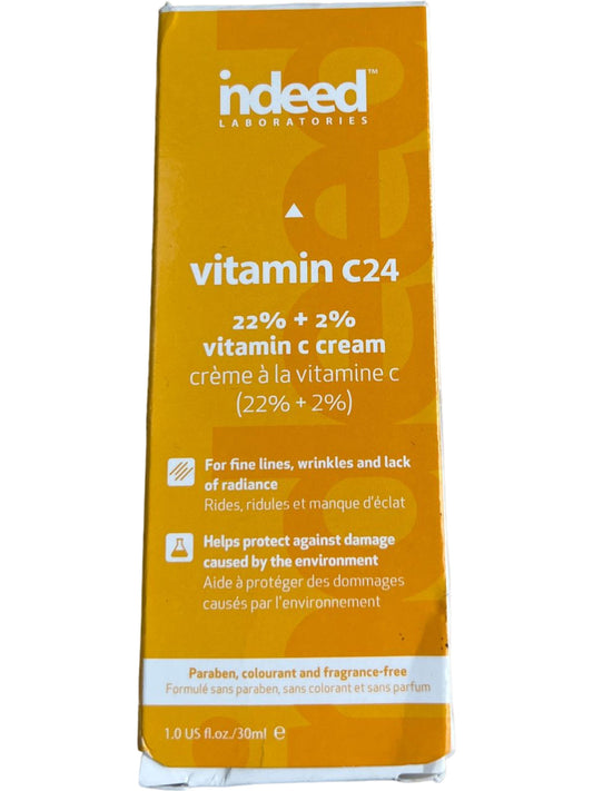 Indeed Laboratories Misc Vitamin C24 Dual-action Cream 30ml for Fine Lines & Radiance