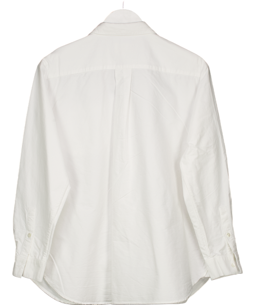 Sezane Tomboy Shirt  White Fr38 UK 10