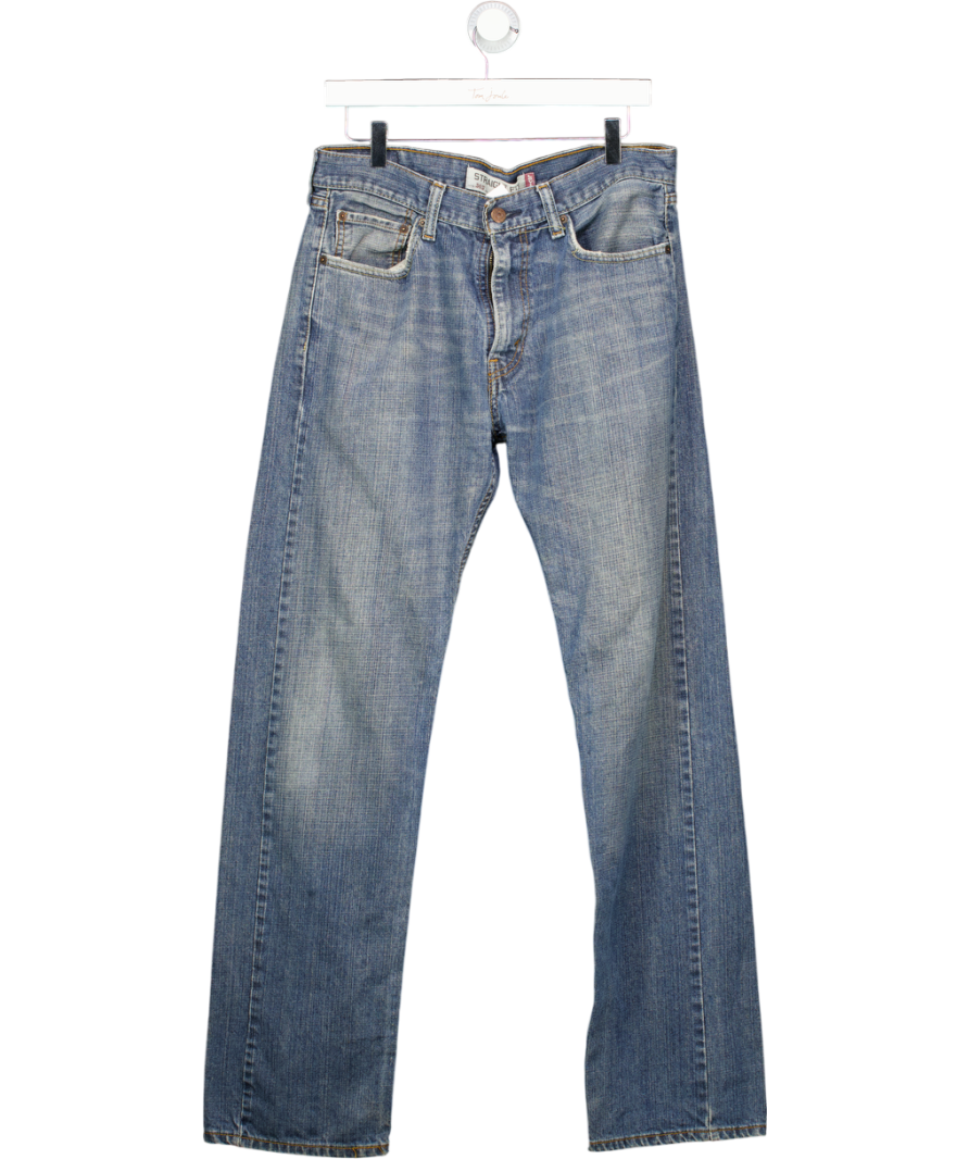 LEVI'S Blue Vintage Wash 505 Straight Fit Jeans L34 W32