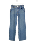 FREE PEOPLE Blue We The Free Tennessee Low-rise Boyfriend Jeans W25