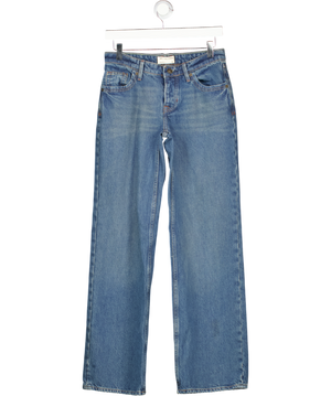 FREE PEOPLE Blue We The Free Tennessee Low-rise Boyfriend Jeans W25