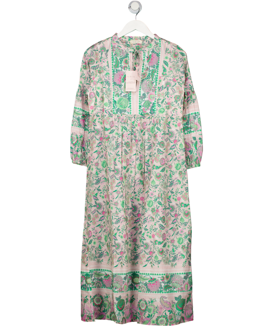 By Iris X Gayle Rinkoff Pink Floral Gayle Dress UK XS