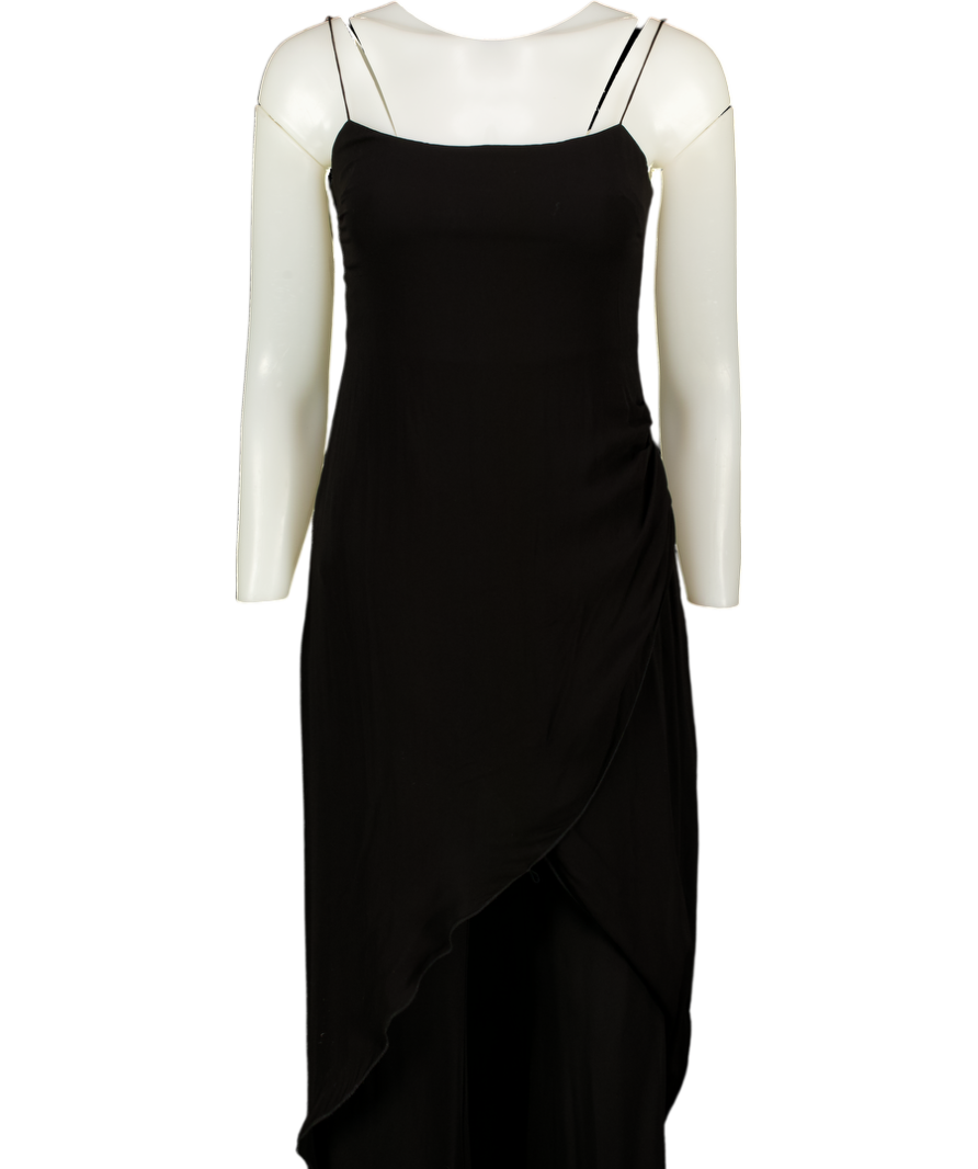 RAT & BOA Black Novella Jumpsuit UK XS