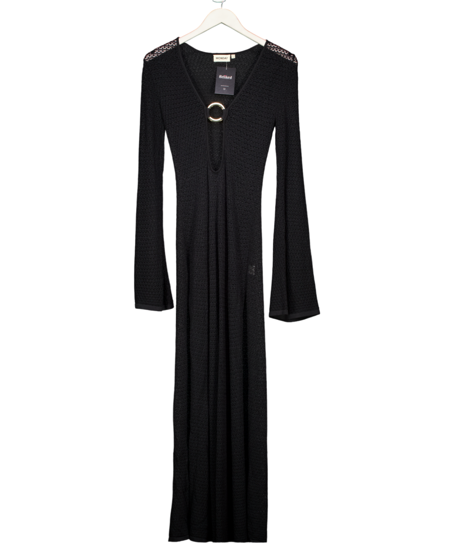 Monday Swimwear Black Montego Dress UK S