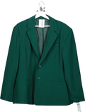 Collusion Green Oversized Single Breasted Blazer UK S