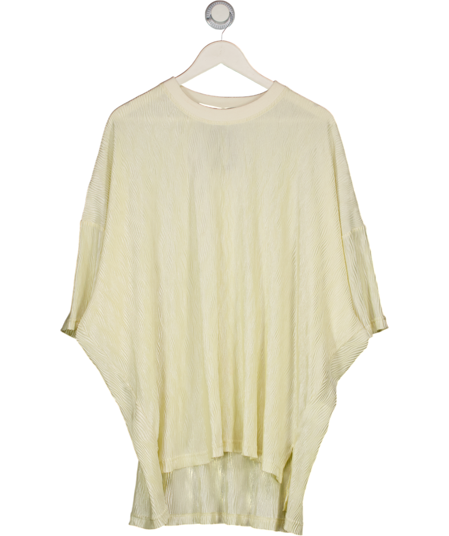 Formerly Known As Cream Textured 'the Classic' T-shirt UK M