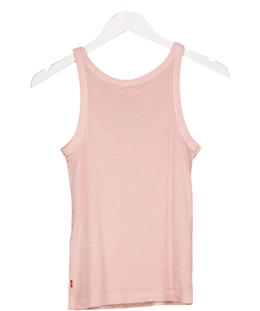 levis Pink Essential Racer Tank Top UK S