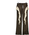 WHITE FOX Pure Energy Pu Pants Chocolate Brown UK XS
