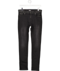 DONNA IDA Black Doris The Mid Rise Slouchy Skinny Jeans W25