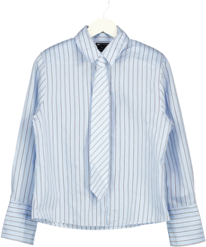 ASOS Blue Long Sleeve Shirt UK XS