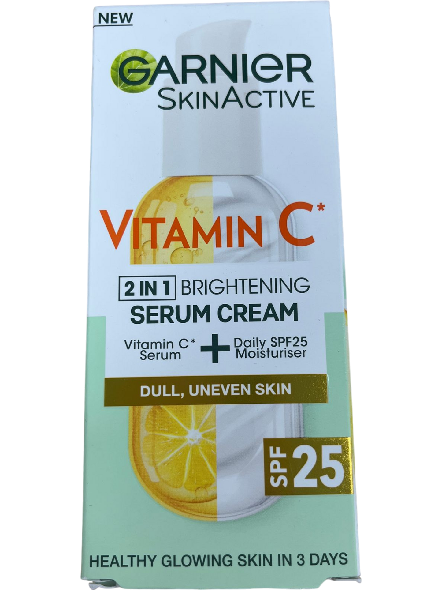 Garnier 2in1 Vitamin C Serum Cream with SPF 25 50ml