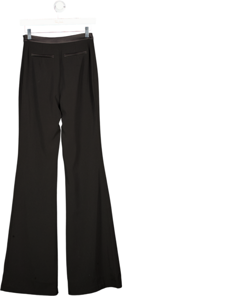 Nadine Merabi Black Flare Trousers Sz Xs UK 6
