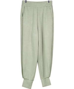 Varley Khaki Green Doublesoft The Relaxed Pant 27.5" UK M
