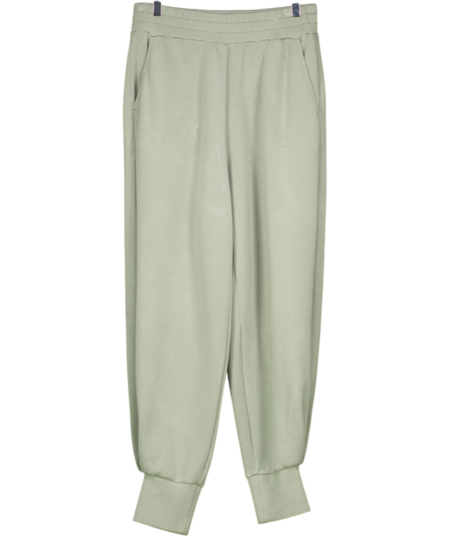 Varley Khaki Green Doublesoft The Relaxed Pant 27.5" UK M