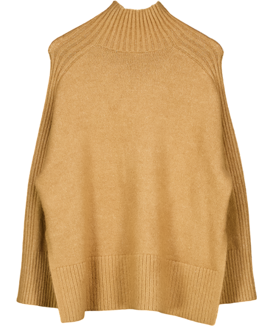 BODYFLIRT Beige Camel Turtleneck Jumper UK XL