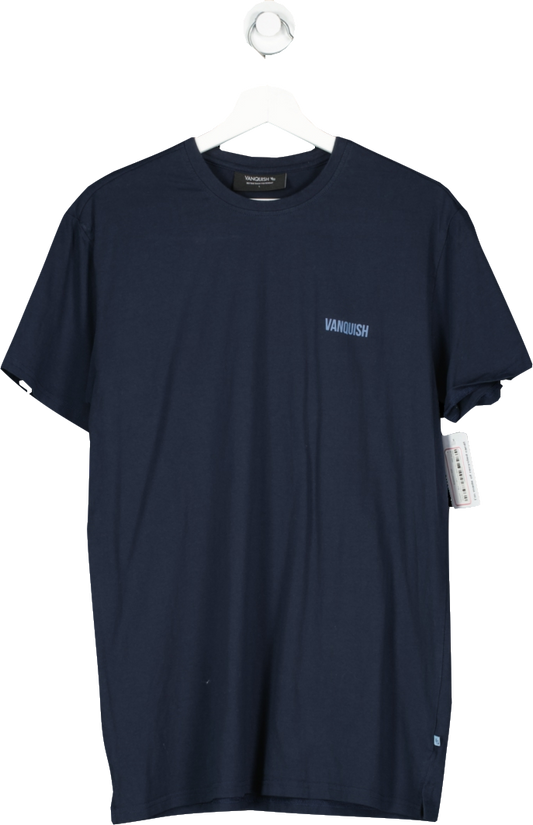Vanquish Blue Essential T Shirt UK L