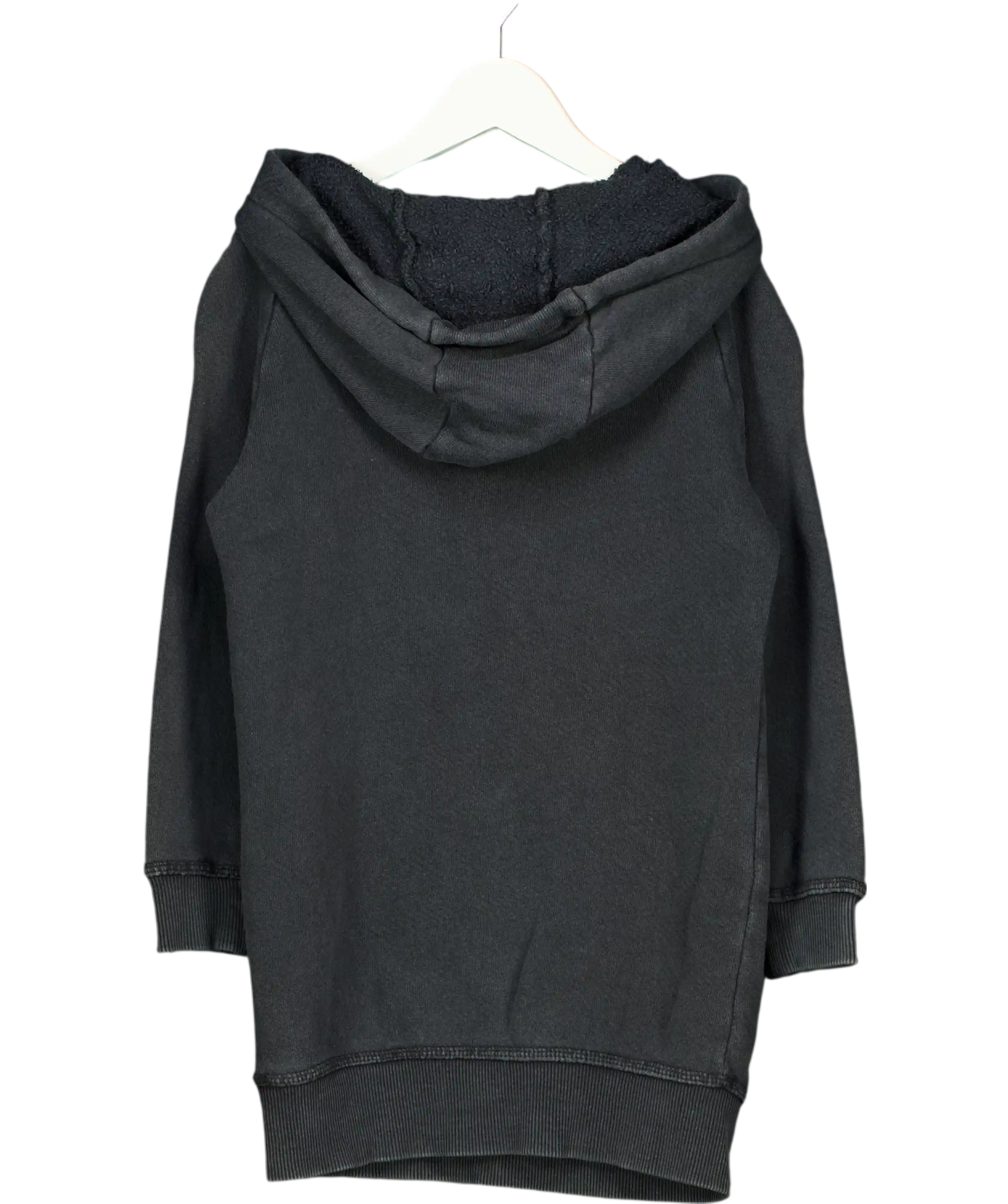 Zadig & Voltaire Grey Oversized Hoodie 8 Years