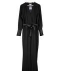 REISS Black Luka Tux Jumpsuit UK 14