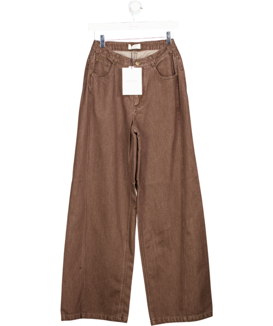 Lounge Underwear Brown Wide Leg Jeans UK 8