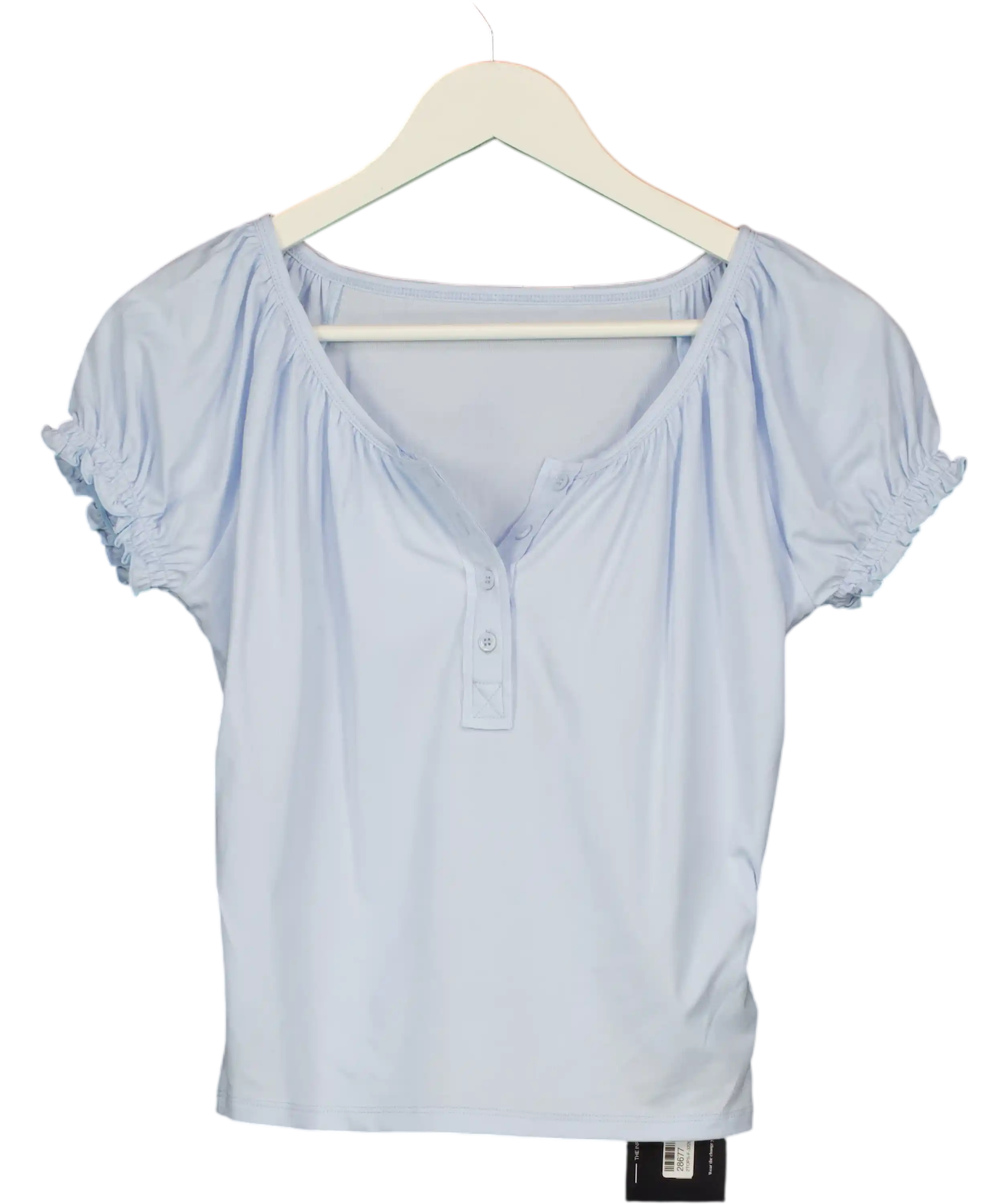 Rure Blue Crew Neck Top UK M
