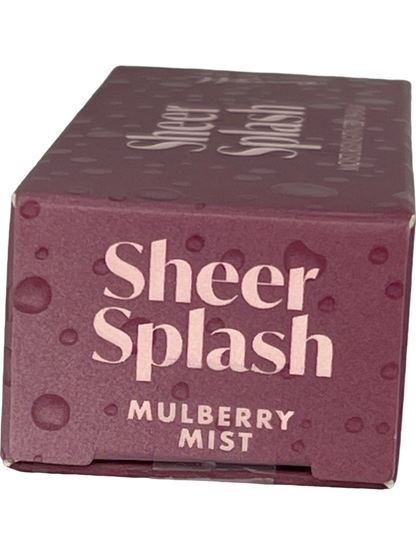 Barry M Mulberry Mist Sheer Splash Moisturising Tinted Lip Balm BNIB