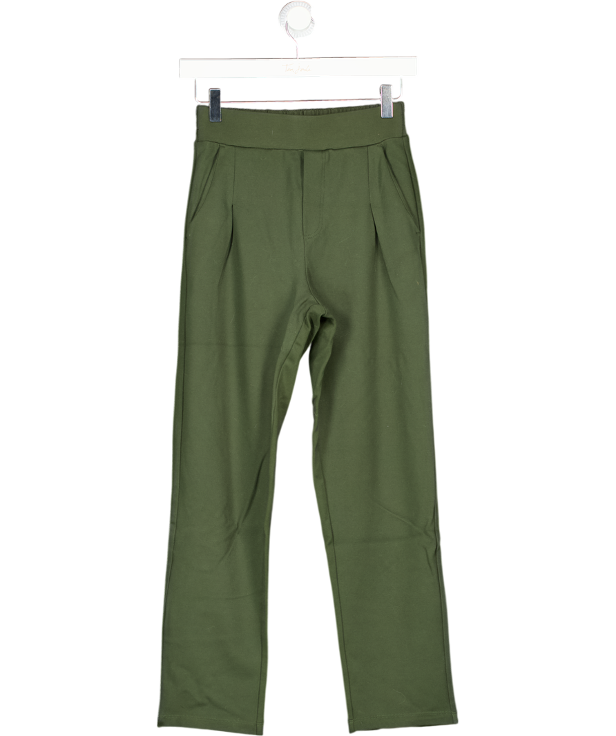 MANGO Green Pocket Jogger Trousers UK XS