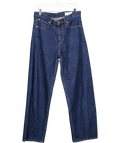GAP Dark Blue High Rise Barrel Leg Jeans W28