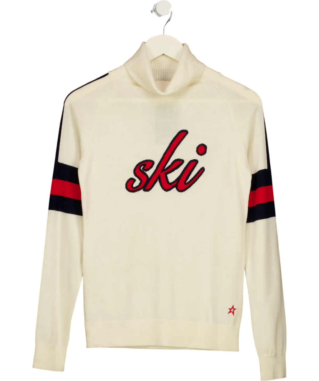 Perfect Moment Cream Neve Merino Wool Sweater UK S