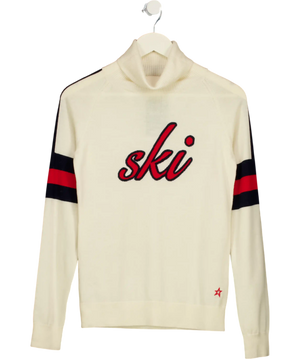Perfect Moment Cream Neve Merino Wool Sweater UK S