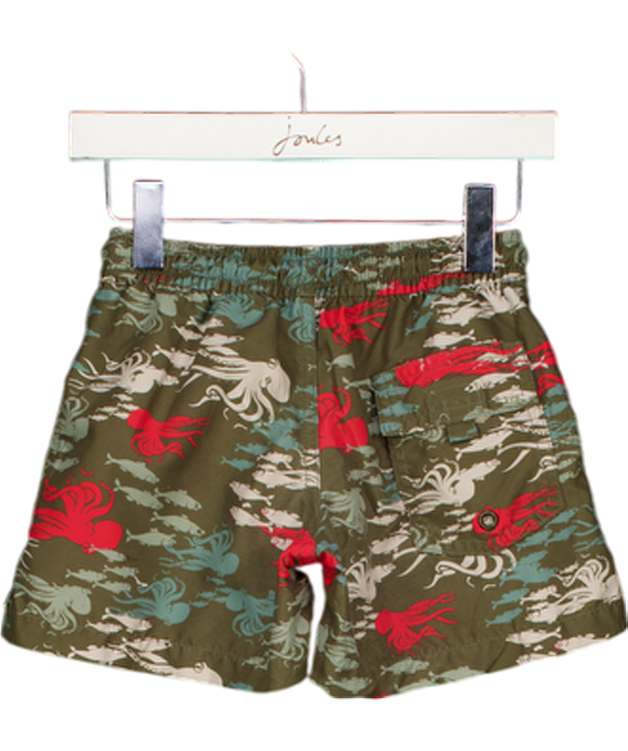 Sunuva Green Octopus Lined Swimshorts 2 Years