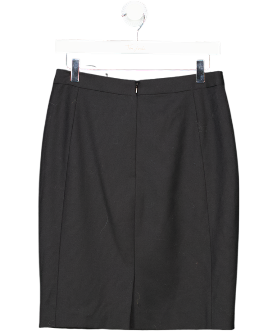 REISS Black Huxley Tailored Pencil Skirt UK 10
